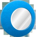 Round Off-Centered Designer Mirror 4 small