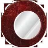 Round Off-Centered Designer Mirror 5 small