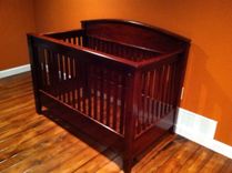 3-In-1 Crib, Toddler Bed, Full Size Bed 1 small