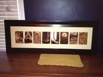 Led Backlit Picture Frame (Pictures Spell The Name) 1 small