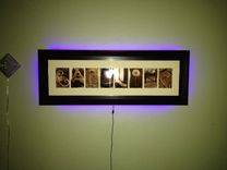 Led Backlit Picture Frame (Pictures Spell The Name) 3 small