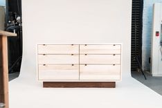 Bleached Maple Dresser 1 small