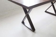 X-Base Walnut Dining Table 3 small
