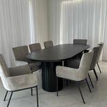 Oval Dining Table 4 small