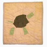 Baby Quilt, Hand Quilted 6 small