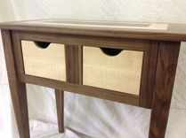 Black Walnut And Tiger Maple End Table 2 small
