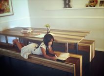 Modern Minimalist Dining/Conference Table 3 small