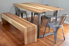 Modern Minimalist Dining/Conference Table 2 small