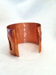 Hand Hammered Copper Bracelet 2 small