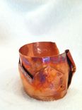 Hand Hammered Copper Bracelet 3 small