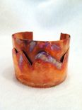 Hand Hammered Copper Bracelet 4 small