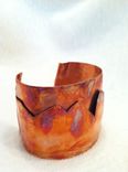 Hand Hammered Copper Bracelet 5 small