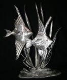 Aluminum Fish Metal Sculptures 4 small