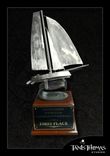 Sailboat Trophy Table Top Decor 1 small