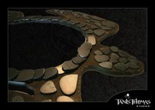 Steel Sea Turtle With Stained Concrete Shell 3 small