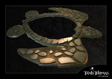 Steel Sea Turtle With Stained Concrete Shell 4 small