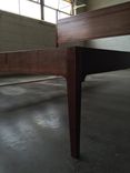 Modern Tall Post Bed In Walnut 3 small