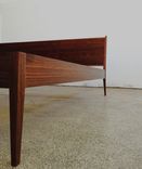 King Size Modern Bed In Walnut 4 small