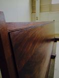 King Size Modern Bed In Walnut 6 small