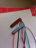 Ribbon Braided Barrette 3 small