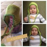 Ear Flap Crochet Hat 3 small