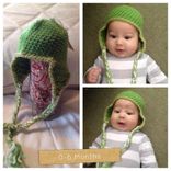 Ear Flap Crochet Hat 4 small