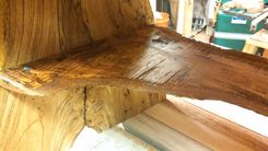 Spalted Water Oak Live Edge Coffee Table 5 small