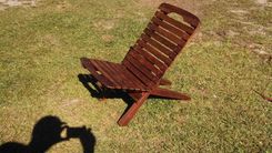 Reclaimed Western Cedar Camp Chairs 1 small