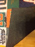 Custom Embroidered High School Softball Uniform And Tshirt Memory Quilt 2 small