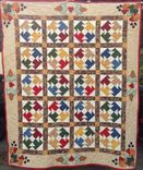 "The Tamale Quilt" Vibrant Patchwork Design With Applique Work Inspired By The Book 1 small