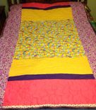 Custom Paneled Girl's Quilt 1 small
