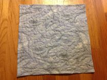 Decorative Quilted Mat/Wall Hanging. Personalizable 2 small