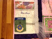 Custom Family Culture Keepsake Baby Quilt/Wall Hanging 2 small