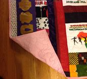 Custom Family Culture Keepsake Baby Quilt/Wall Hanging 3 small