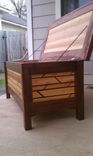 Walnut And Bamboo Hope Chest 5 small