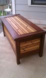 Walnut And Bamboo Hope Chest 2 small