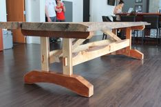 Reclaimed Live Edge Elm Table 2 small