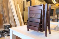 Walnut Jewelry Box 2 small
