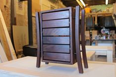 Walnut Jewelry Box 6 small