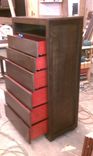 Modern Birch Dresser W/ Red Accents 2 small