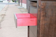 Modern Birch Dresser W/ Red Accents 4 small