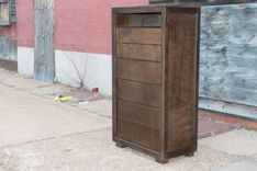 Modern Birch Dresser W/ Red Accents 5 small