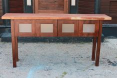 Siberian Elm Side Table//Media Center 1 small