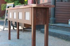 Siberian Elm Side Table//Media Center 2 small