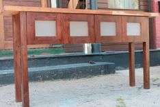 Siberian Elm Side Table//Media Center 4 small