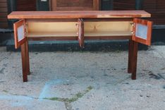 Siberian Elm Side Table//Media Center 5 small