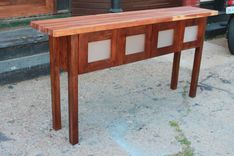 Siberian Elm Side Table//Media Center 6 small