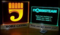 Itassisteam Desktop L E D Sign 2 small
