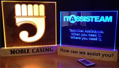 Itassisteam Desktop L E D Sign 4 small