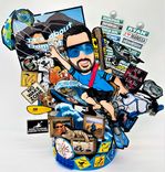 Vintage Dude 30 Years Birthday Cake Topper 6 small